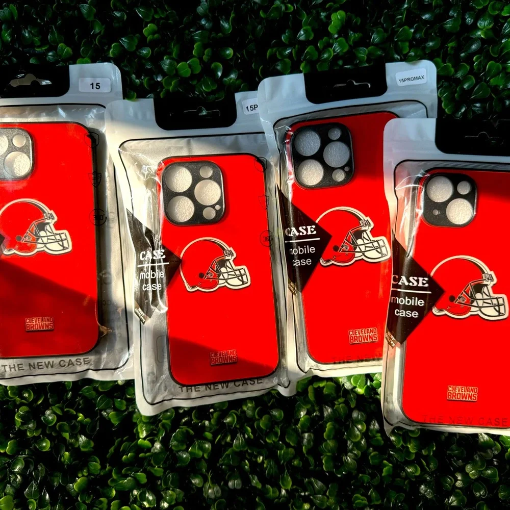 Cleveland Browns Iphone case for 15,15 max, 15 pro and 15 pro max